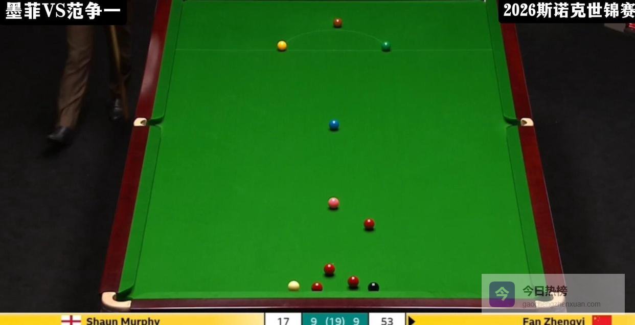 一杆之差，天堂地狱！中国小将把世界第8逼到绝境，决胜局拼中袋你敢吗？