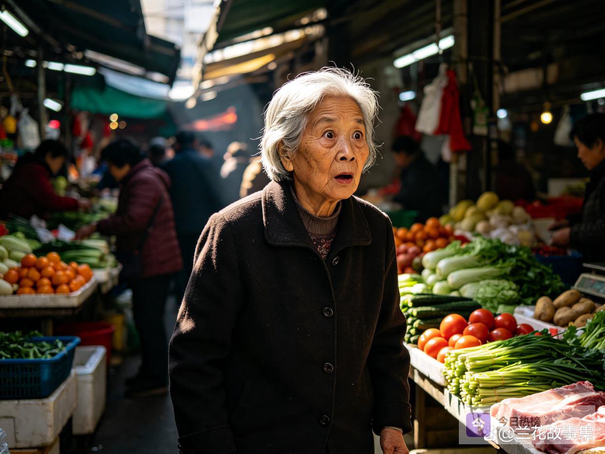 老伴去世半年，我去买菜竟撞见他活生生站着，跟踪后发现真相，我当场瘫倒在地