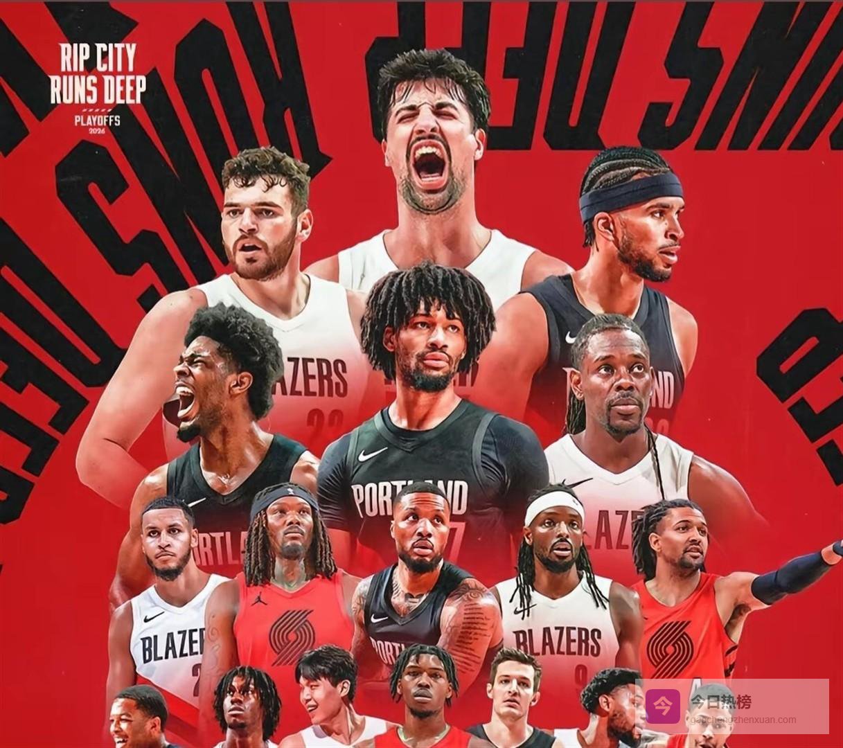 开拓者附加赛死里逃生，雷霆偷着乐马刺直挠头：这队三分准就投死你，不准就靠阿夫迪亚硬突，中锋只抢板不进攻，咋防？