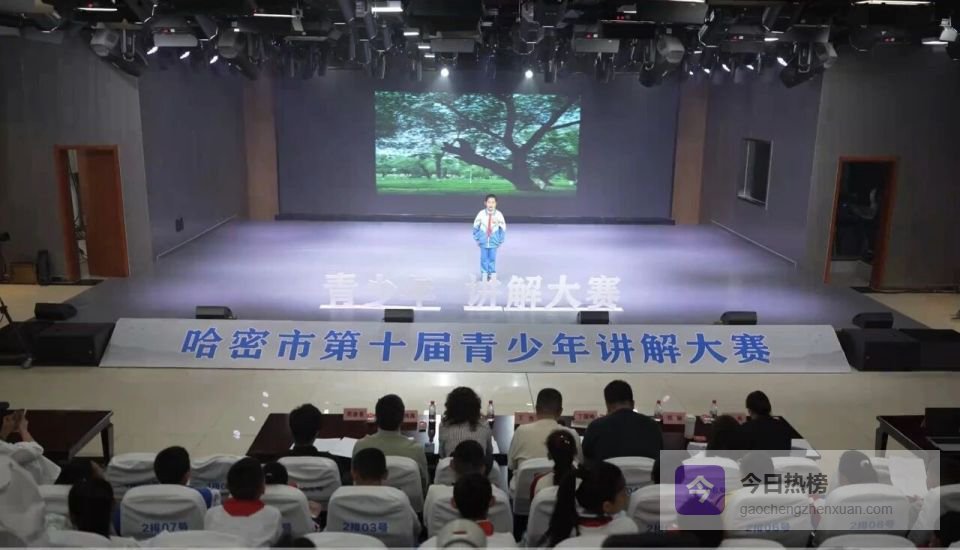 80进40！哈密第十届青少年讲解大赛复赛火热开锣