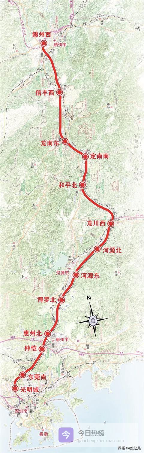 深圳⇌赣州2小时！这座“江西小深圳”为何被高铁“背刺”？